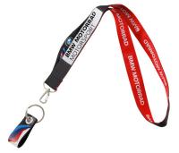 Шнурок с карабином BMW M Motorrad Motorsport Lanyard, NM, артикул 76618546729