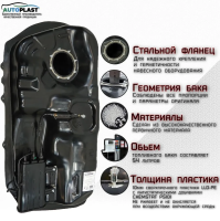 Бак топливный Hyundai Tucson (2010-2015) PFT-50KS3