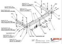 Прицепное устройство (фаркоп) Audi A5 8T (2007-2016) A014