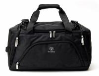 Спортивно-туристическая сумка Changan Rings Duffle Bag, Black, Mod2, артикул FK1038KCH Спортивно-туристическая сумка Changan Rings Duffle Bag, Black, Mod2, артикул FK1038KCH