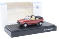Масштабная модель Volkswagen Golf 1 Cabriolet, Scale 1:43, Indian Red, артикул 155099300645