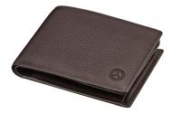 Кожаный кошелек Mercedes-Benz Leather Wallet, Classic, RFID protection, Brown, артикул B66042014