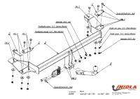 Прицепное устройство (фаркоп) Audi A8 D2/4D (1994-2002) A009