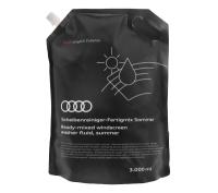 Летняя жидкость стеклоомывателя Audi Ready-mixed windscreen washer fluid summer, 3 l, артикул 4M8096323020