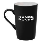 Фарфоровая кружка Range Rover Mug, Soft-touch, 400ml, Black/White, артикул LGMA252BKA