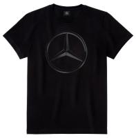 Мужская футболка Mercedes Men's T-shirt, Original Star, Black, артикул B66958319