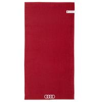Банное полотенце Audi Sport Bath Towel, L-size, Red, артикул 31323A2500