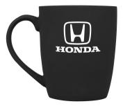 Фарфоровая кружка Honda Logo Mug, Soft-touch, 360ml, Black/White, артикул 08MLWA25L2F