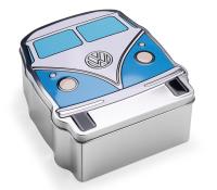 Жестяная банка Volkswagen T1 Storage Tin, White/Silver/Blue, артикул 1H1069649