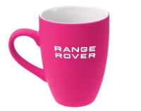 Керамическая кружка Range Rover Mug, Soft-touch, 320ml, Pink/White, артикул LGMA257PNA