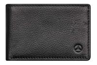 Кожаное портмоне Mercedes-Benz Mini Wallet, Cowhide, Black, RFID Protection, артикул B66953718