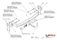 Прицепное устройство (фаркоп) Kia Carens (2006-2012) K060