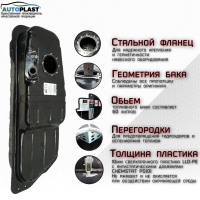 Бак топливный Kia Sportage (1994-2006) PFT-25mKS1E