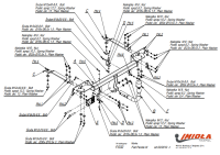 Прицепное устройство (фаркоп) Fiat Panda (2011-) F032