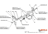 Прицепное устройство (фаркоп) Toyota Avensis (2002-2009) T023