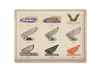 Металлическая пластина Honda Logo Evolution Tin Sign, 30x40, Nostalgic Art, артикул NA23336 Металлическая пластина Honda Logo Evolution Tin Sign, 30x40, Nostalgic Art, артикул NA23336
