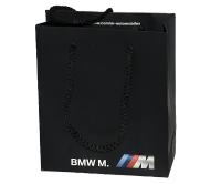 Бумажный подарочный пакет BMW M Paper Bag, S-size, артикул 81852208349