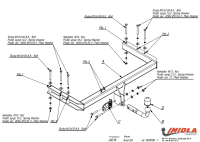 Прицепное устройство (фаркоп) Audi Q5 8R (2008-2017) A016