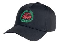 Винтажная бейсболка MINI Cap Vintage Logo, Black, артикул 80162463256