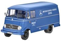 Модель Mercedes-Benz L319, Van, Mercedes-Benz Service, 1956-67, Blue, 1:18 Scale, артикул B66040630