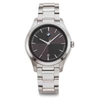 Мужские наручные часы BMW Logo 3 Hand Watch, Men, Silver/Grey, артикул 80262467632