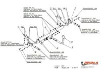 Прицепное устройство (фаркоп) Peugeot 3008 (2010-2016) P036