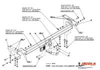 Прицепное устройство (фаркоп) Volvo V70 (2000-2008) V009