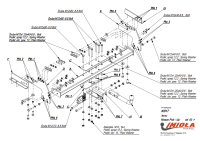 Прицепное устройство (фаркоп) Nissan Navara D22 (1998-2007) N017