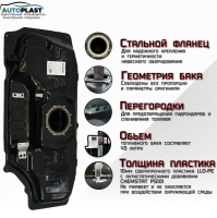 Бак топливный Hyundai Solaris (2010-2017) PFT-89HSKR