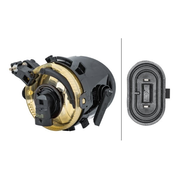 Фара противотуманная левая Seat Altea (2004-2015) 66210281