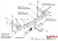 Прицепное устройство (фаркоп) Subaru Tribeca (2004-2014) U003