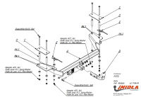 Прицепное устройство (фаркоп) Fiat Multipla (1999-2004) F015