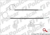 Ремкомплект заднего левого стеклоподъемника Fiat Punto (2009-2020) ZNP30243