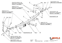 Прицепное устройство (фаркоп) Toyota Avensis Verso (2001-2009) T025