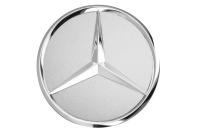 Колпачок ступицы колеса Mercedes цвета стерлинговое серебро с хромированным логотипом, артикул B66470206 Колпачок ступицы колеса Mercedes цвета стерлинговое серебро с хромированным логотипом, артикул B66470206
