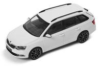 Модель автомобиля Skoda Fabia Combi, Scale 1:43, Laser White, артикул 6V9099300F9F