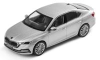 Модель автомобиля Skoda Octavia A8, Scale 1:43, Silver Brilliant, артикул 5E3099300A7W