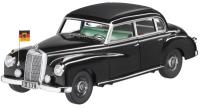 Модель автомобиля Mercedes 300 W 186 (1951–1954), Konrad Adenauer, Scale 1:18, Black, артикул B66040614