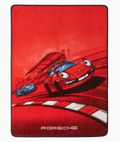 Одеяло для малышей Porsche Children’s Blanket, Red/Black, артикул WAP0401000LKID