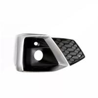 Заглушка (решетка) в бампер передний Audi A4 B9 (2015-) 00439132