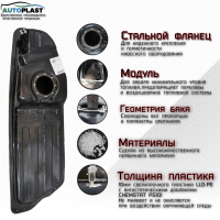 Бак топливный Kia Sportage (1994-2006) PFT-27LKS1G