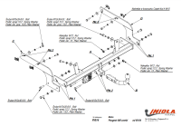 Прицепное устройство (фаркоп) Peugeot 406 (1995-2004) P014