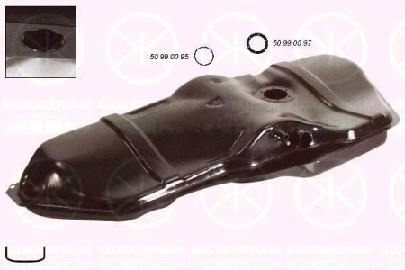 Бак топливный Opel Astra F (1991-2002) 5049018