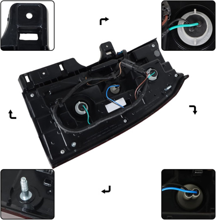 Фонарь задний левый Chevrolet Tahoe (2014-2020) 11TH0711