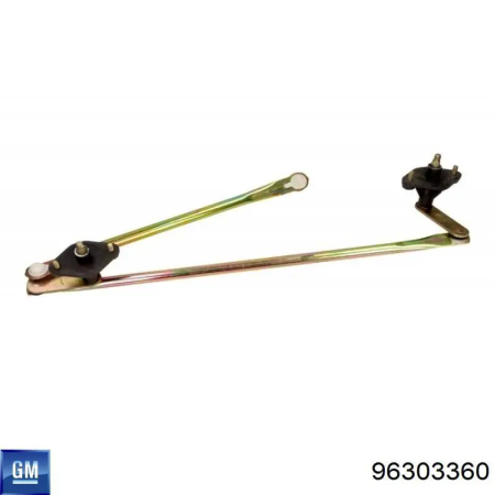 Механизм стеклоочистителя (трапеция дворников) Daewoo Lanos (1997-2008) 2912MWP1