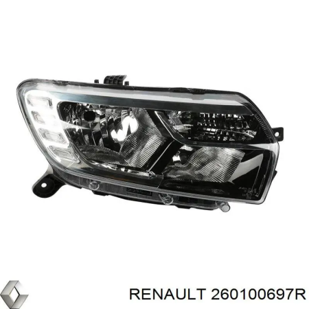 Фара правая Dacia Logan (2012-) 13020174