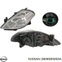 Фара левая Nissan Tiida C11 (2004-2014) 16190143