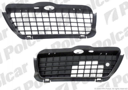 Заглушка (решетка) в бампер передний Volkswagen Golf (1991-1997) 9538271