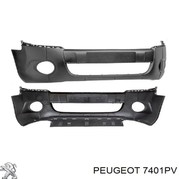 Бампер передний Peugeot Partner (2008-) 0552901A1