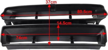 Дефлектор радиатора Land-Rover Defender (2019-2024) 6451218